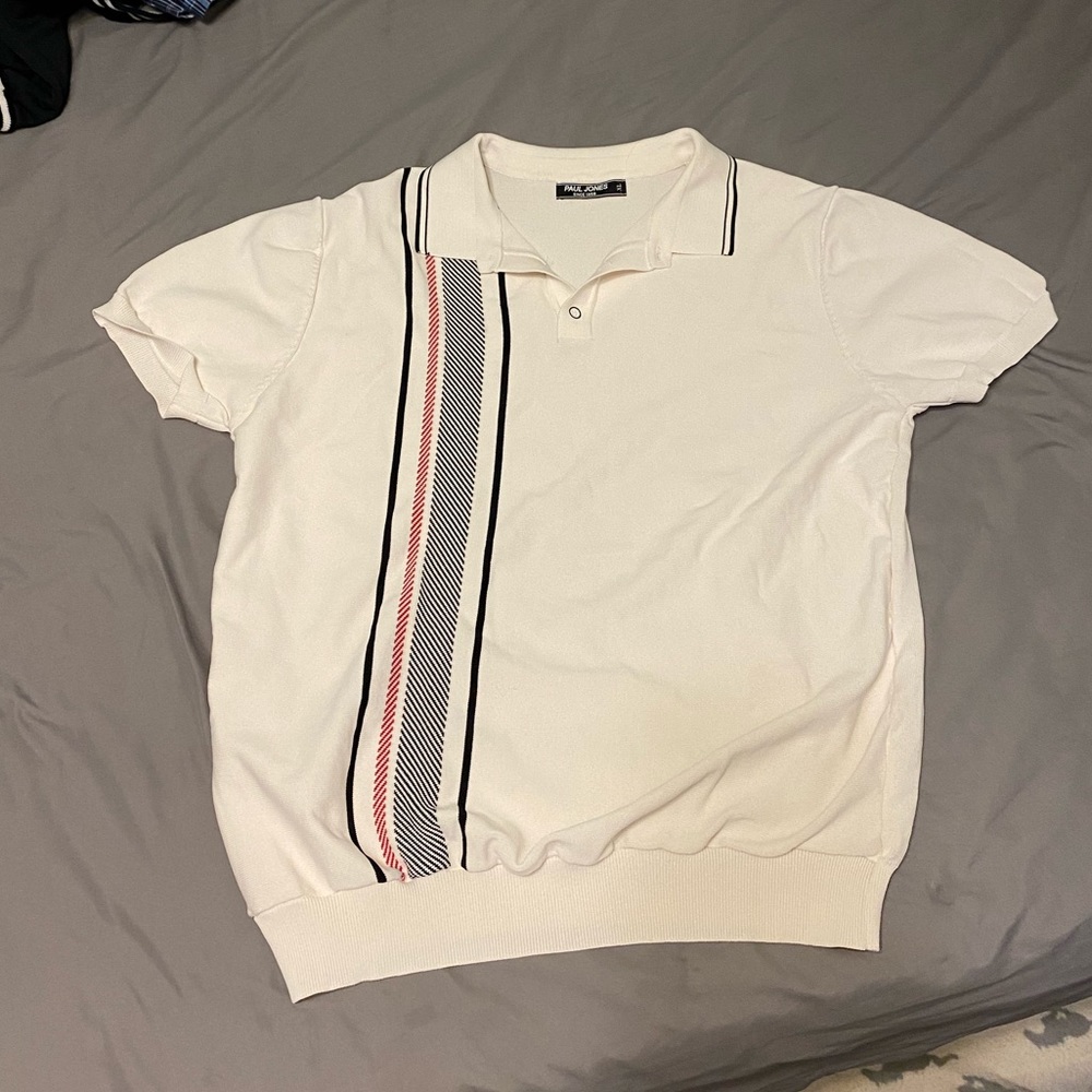 Mens Paul Jones Stretch Fit Polo Shirt
